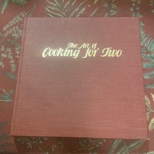 Vintage 1976  Cookbook The Art Of Cooking for Two